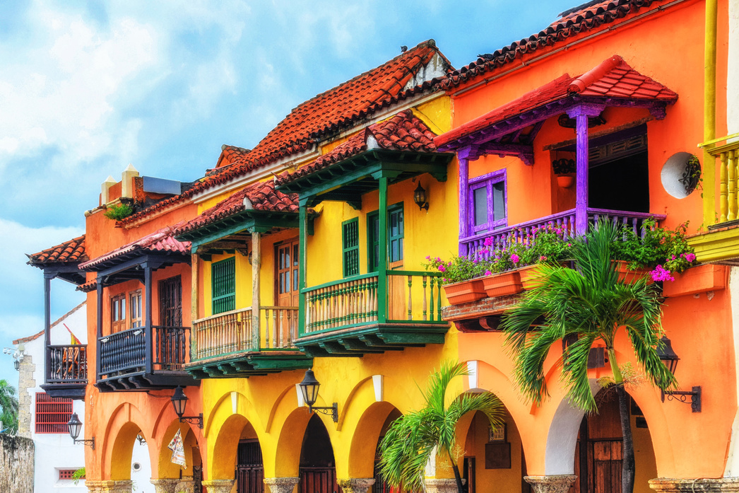 View of Cartagena de Indias, Colombia